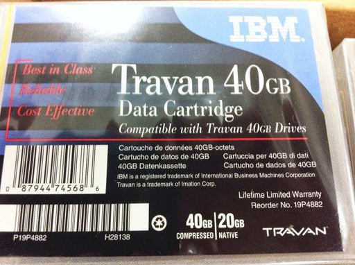 IBM Travan TR-7 Data Cartridge 20/40 GB