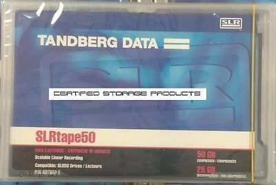 Tandberg Data 25GB/50GB SLR50 Backup Tape (Retail Packaging)