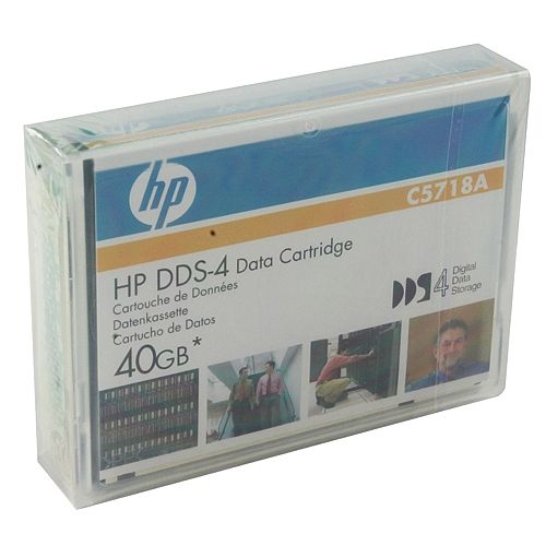 HP C5718A 4mm DDS-4 Backup Tape Cartridge (20GB/40GB)