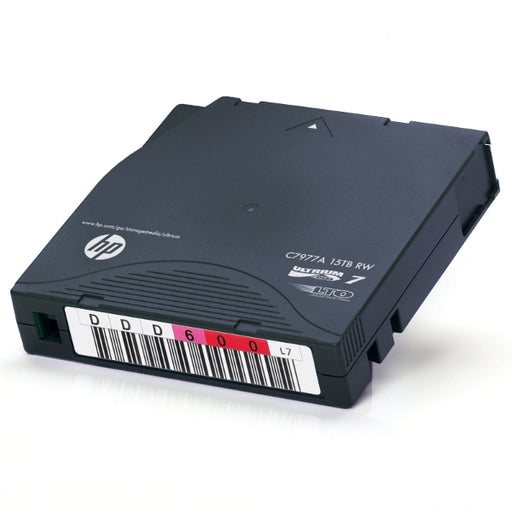 HP C7977A LTO-7 Ultrium Data Backup Tape Cartridge (6.0TB/15TB) Video Production
