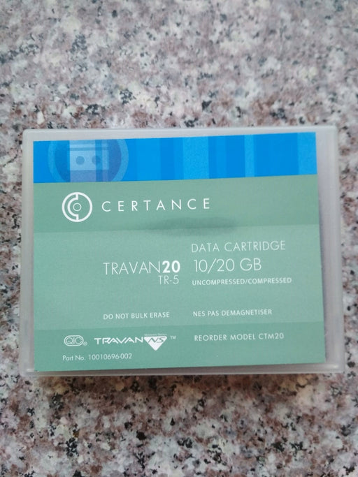 Certance Travan TR-5 10GB/20GB Data Cartridge