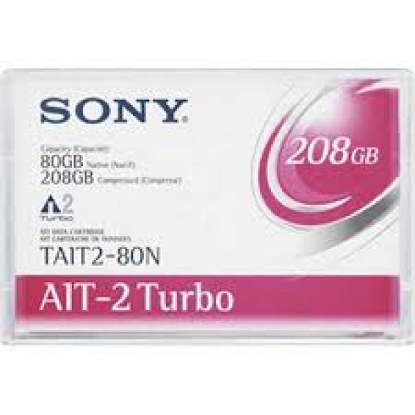 Sony TAIT2-80N AIT-2 Turbo Backup Tape Cartridge (80GB/208GB Retail Pack)