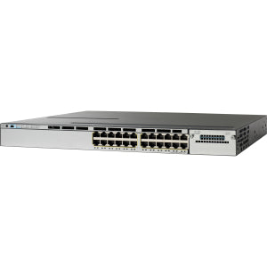 Cisco Catalyst WS-C3750G-24PS-S 3750 24 Port 10/100/1000T PoE + 4 SFP + IPB Image