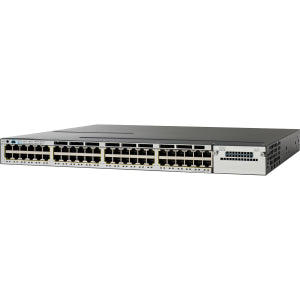 Cisco Catalyst WS-C3750X-48PF-S 3750X 48 Port Full PoE IP Base