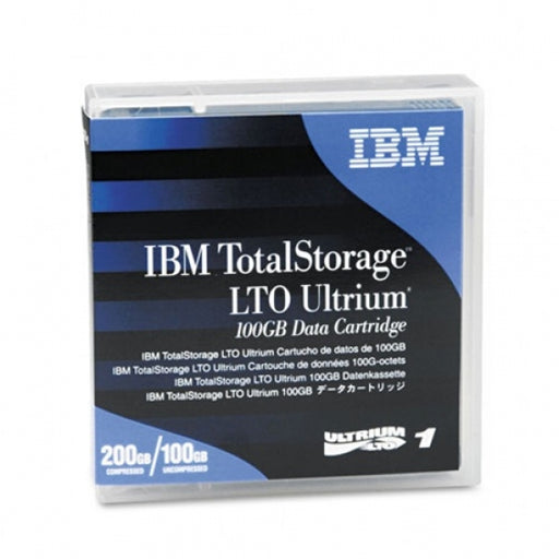 IBM 08L9120 LTO-1 Backup Tape Cartridge (100GB/200GB) Retail Pack