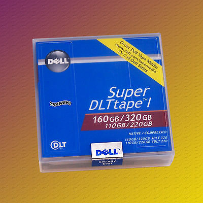 DELL 160GB/320GB SDLT-1 Backup Tape (Retail Packaging)