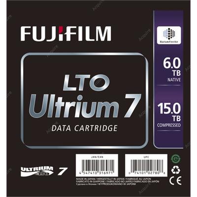 Fuji 16456574 - 6.0/15.0TB LTO-7 Ultrium Barium Ferrite data tape cartridge