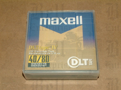 Maxell 40GB/80GB DLT-IV Backup Tape (Retail packaging)