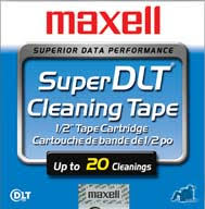 183710. Maxell SDLT-220. Cleaning Cartridge. Super DLTtape.