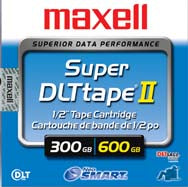 Maxell SDLT-II Backup Tape 300/600GB (Bulk Packaging)