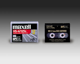 Maxell 200025 4mm DDS-3 Backup Tape Cartridge (12GB/24GB) Retail Pack
