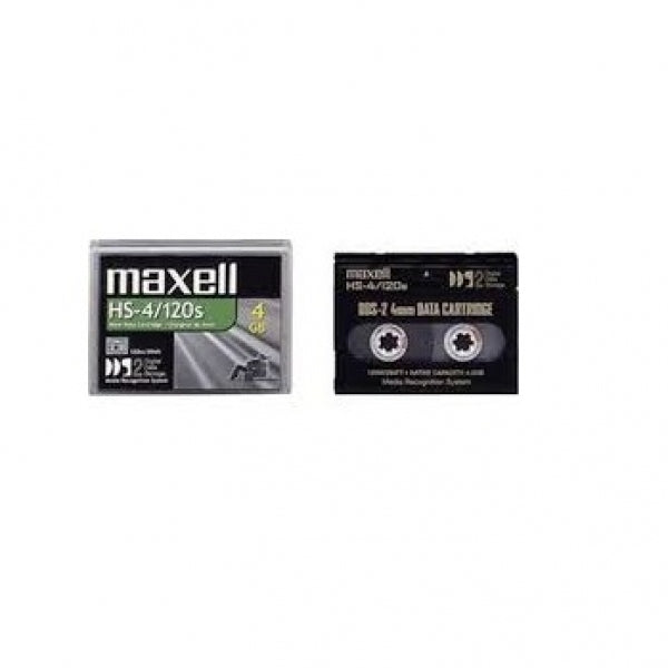 Maxell 200110 4mm DDS-2 Backup Tape Cartridge (4GB/8GB Retail Pack)