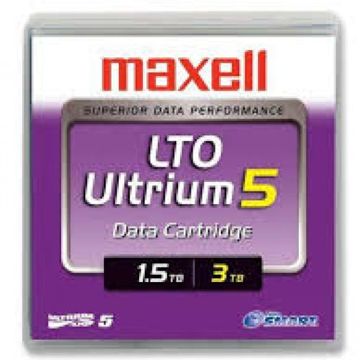 Maxell 229323 LTO-5 Backup Tape Cartridge (1.5TB/3.0TB) Retail Pack