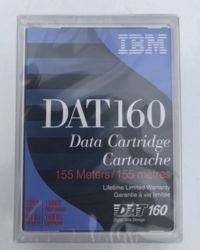 IBM 23R5635 8mm DDS-6 (DAT160) Backup Tape Cartridge (80GB/160GB Retail Pack)