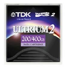 TDK 27813 LTO-2 Backup Tape Cartridge (200GB/400GB Library Pack of 20)