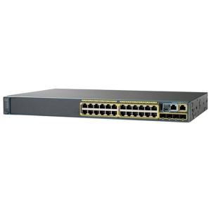 Cisco Catalyst WS-C2960X-24PSQ-L 2960-X 24 GigE PoE 110W, 2xSFP + 2x1GBT, LAN Base