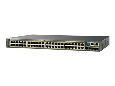 Cisco Catalyst WS-C2960X-48LPD-L 2960-X 48 GigE PoE 370W, 2 x 10G SFP+ LAN Base