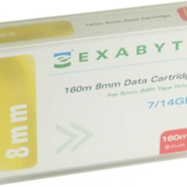 Exabyte 307265 8mm-160m Backup Tape Cartridge (7/14 GB Retail Pack)