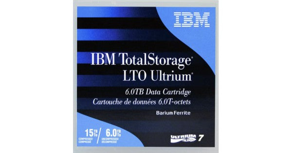 38L7302L - IBM 6TB/15TB LTO Ultrium-7 Tape Data Cartridge