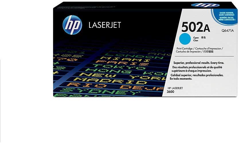 HP 502A | Q6471A | Toner Cartridge | Cyan