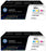 HP 201X (CF253XM) High Yield Cyan, Magenta & Yellow Original Toner Cartridges, 2-Pack