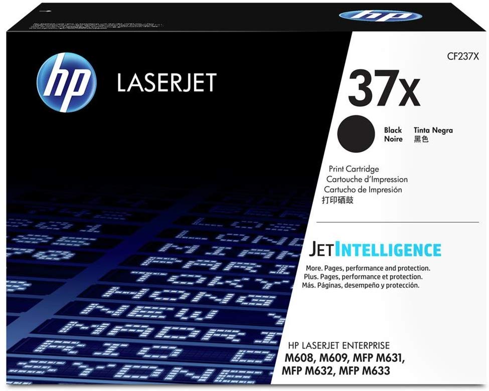 HP 37X | CF237X | Toner Cartridge | Black | High Yield