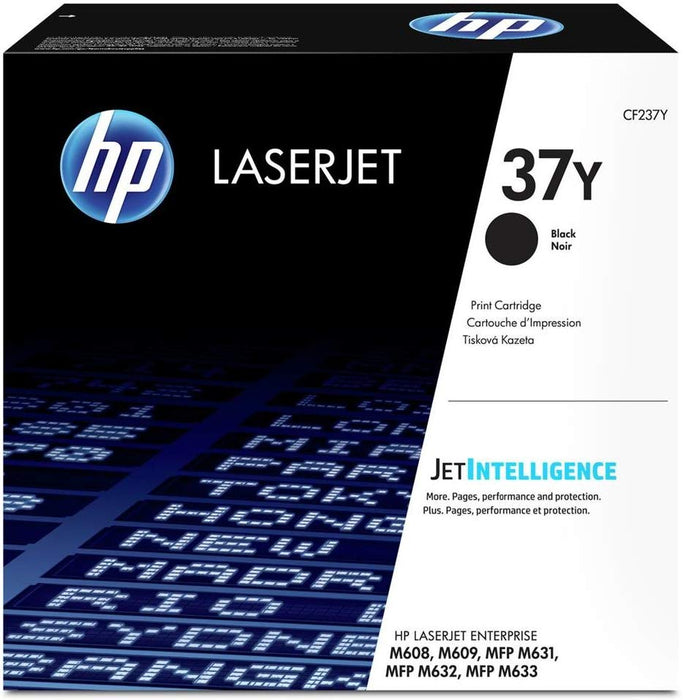 HP 37Y | CF237Y | Toner Cartridge | Black | High Yield