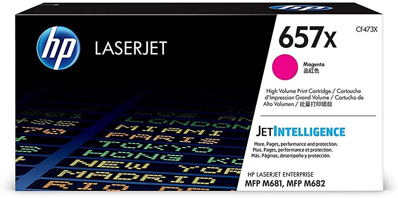 HP 657X | CF473X | Toner Cartridge | Magenta | High Yield