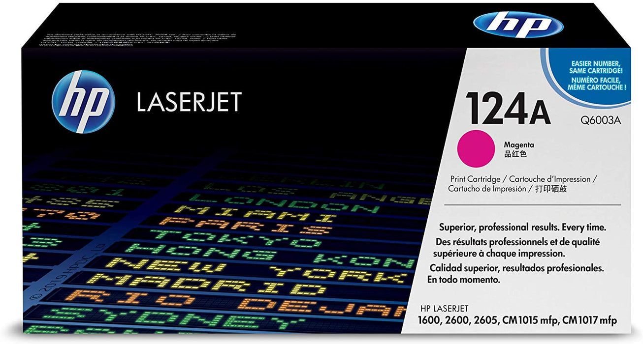 HP 124A | Q6003A | Toner Cartridge | Magenta