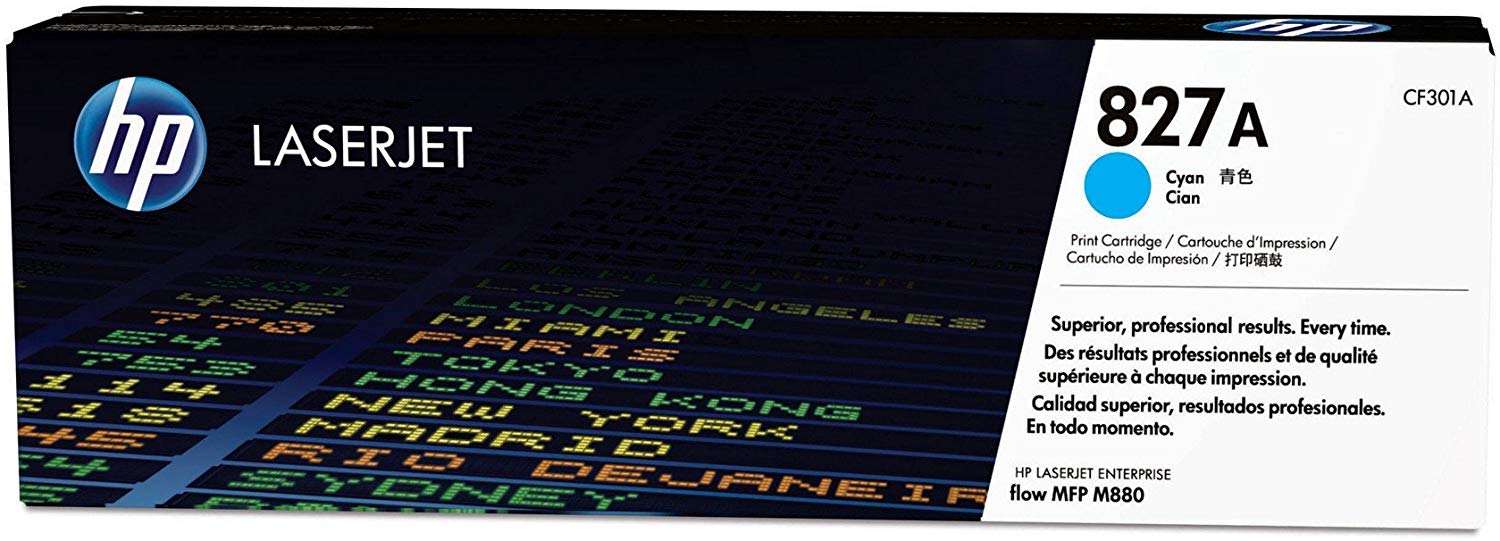 HP 827A | CF301A | Toner Cartridge | Cyan