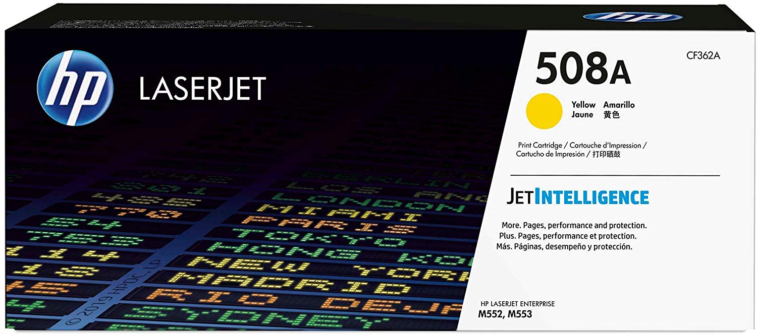 HP 508A | CF362A | Toner Cartridge | Yellow