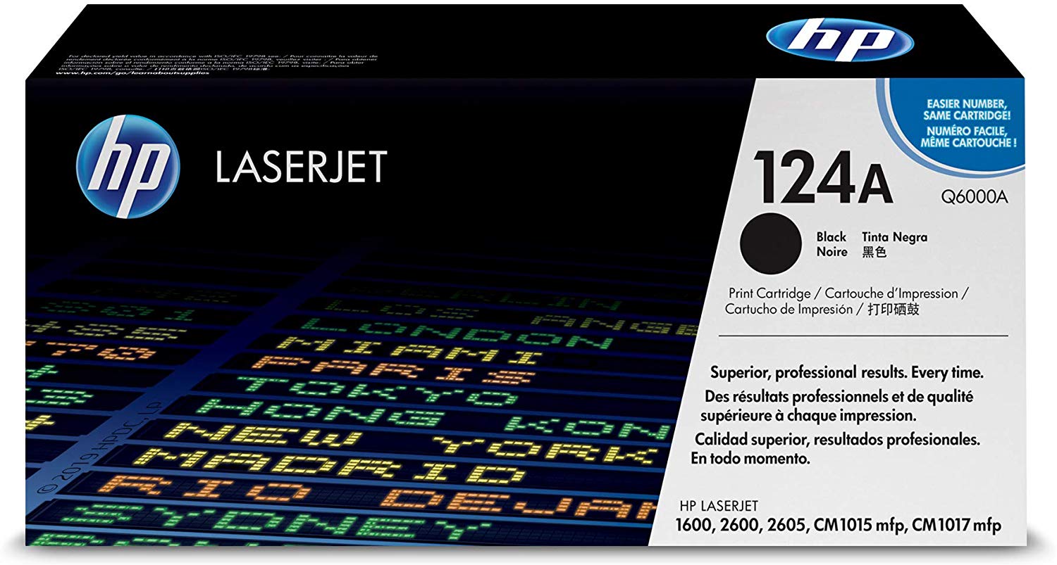 HP 124A | Q6000A | Toner Cartridge | Black