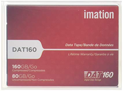 Imation 26837 8mm DDS-6 (DAT160) Backup Tape Cartridge (80GB/160GB Retail Pack)
