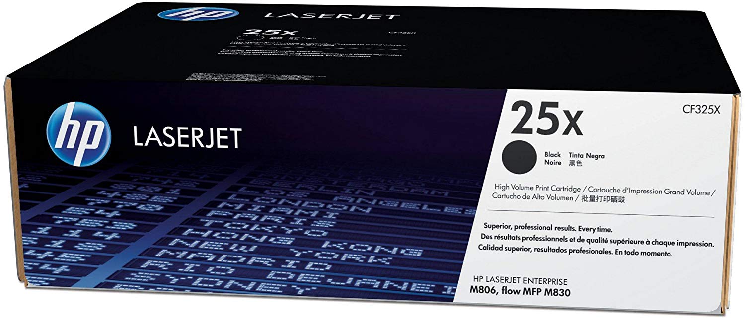 HP 25X | CF325X | Toner Cartridge | Black | High Yield