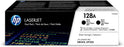 HP 128A | CE320AD | 2 Toner Cartridges | Black