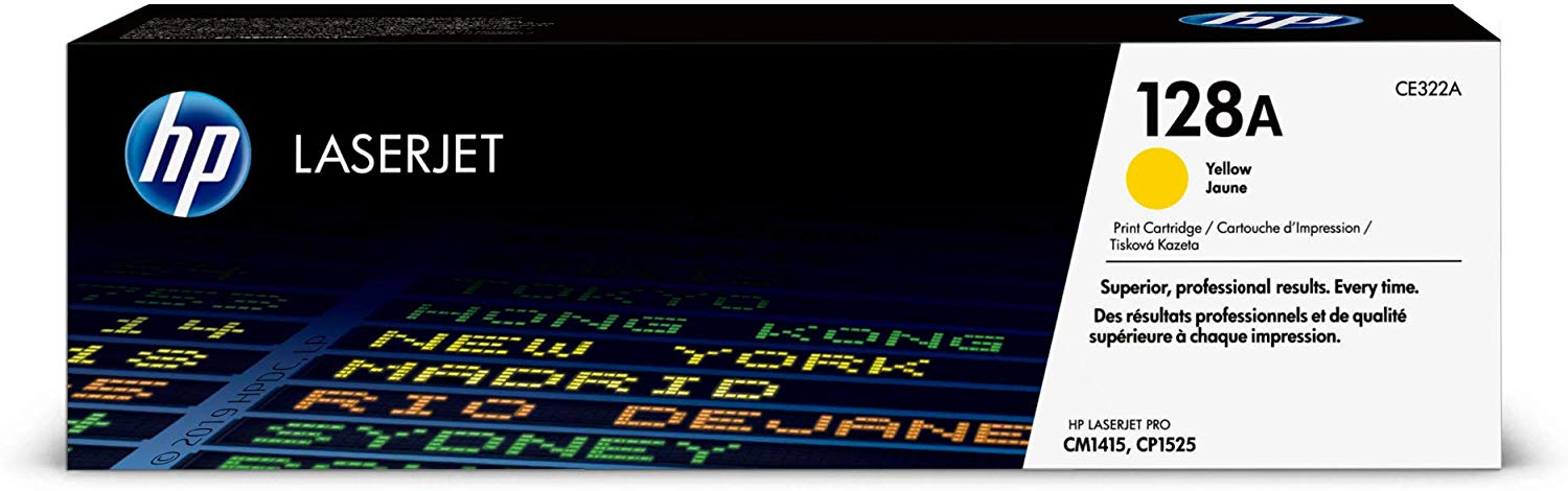 HP 128A | CE322A | Toner Cartridge | Yellow