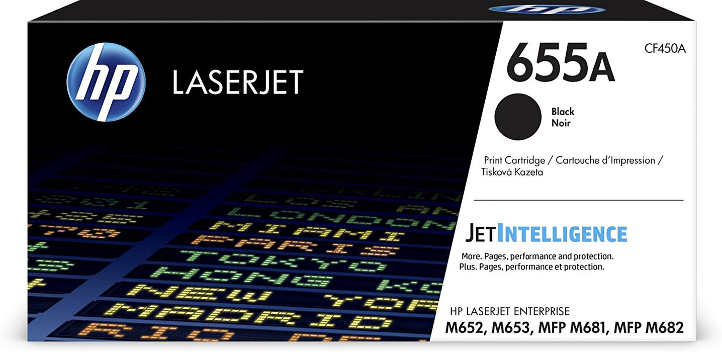 HP 655A | CF450A | Toner Cartridge | Black