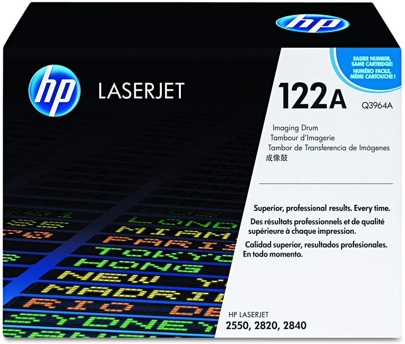 HP Q3964A 122A Color LaserJet 2550 2800 2820 2830 2840 Drum Cartridge in Retail Packaging