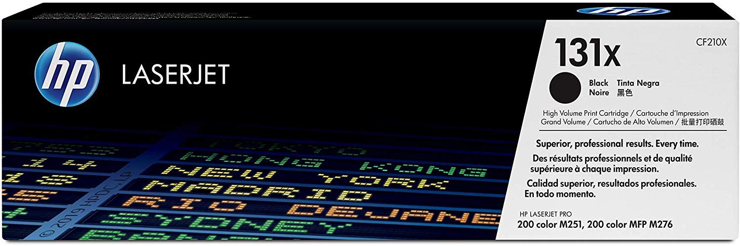 HP 131X | CF210X | Toner Cartridge | Black | High Yield