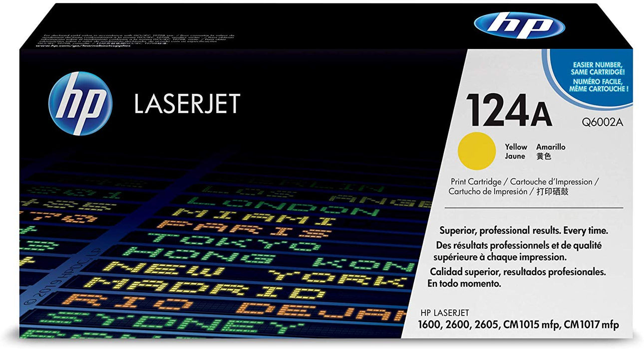 HP Color LaserJet Q6002A Yellow Toner Cartridge (Q6002A)