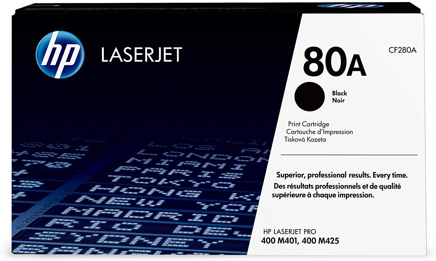 HP 80A | CF280A | Toner Cartridge | Black