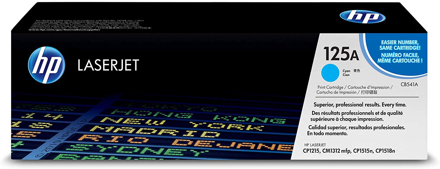 HP 125A | CB541A | Toner Cartridge | Cyan