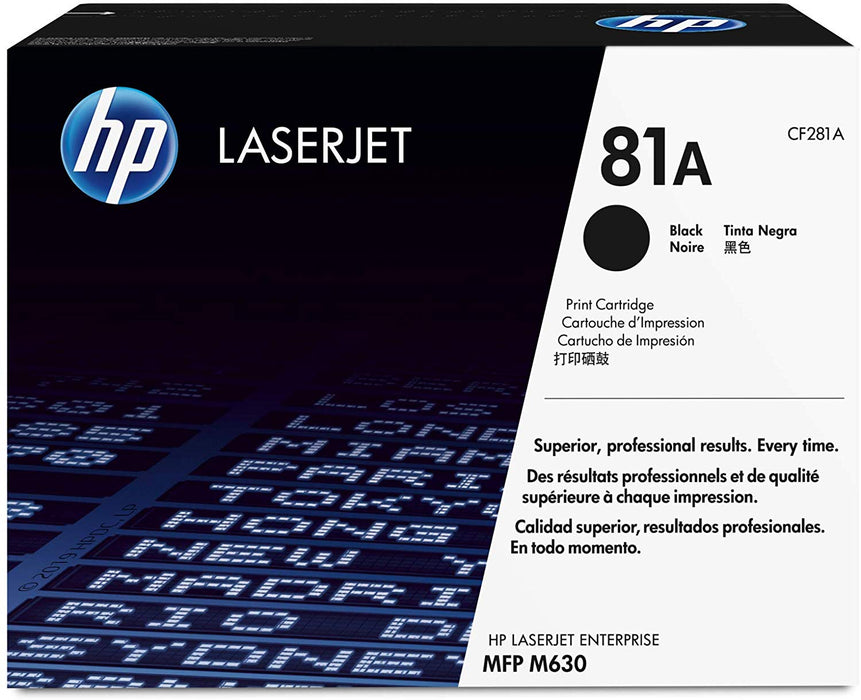 HP 81A | CF281A | Toner Cartridge | Black