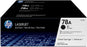 HP 78A | CE278D | 2 Toner Cartridges | Black