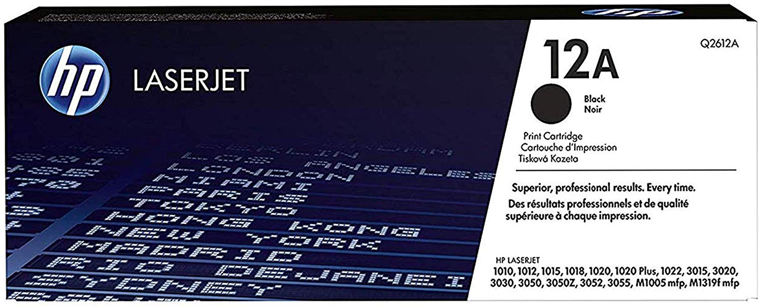 HP 12A | Q2612A | Toner Cartridge | Black