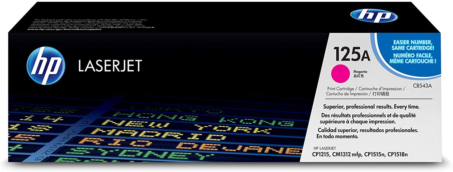 HP 125A | CB543A | Toner Cartridge | Magenta