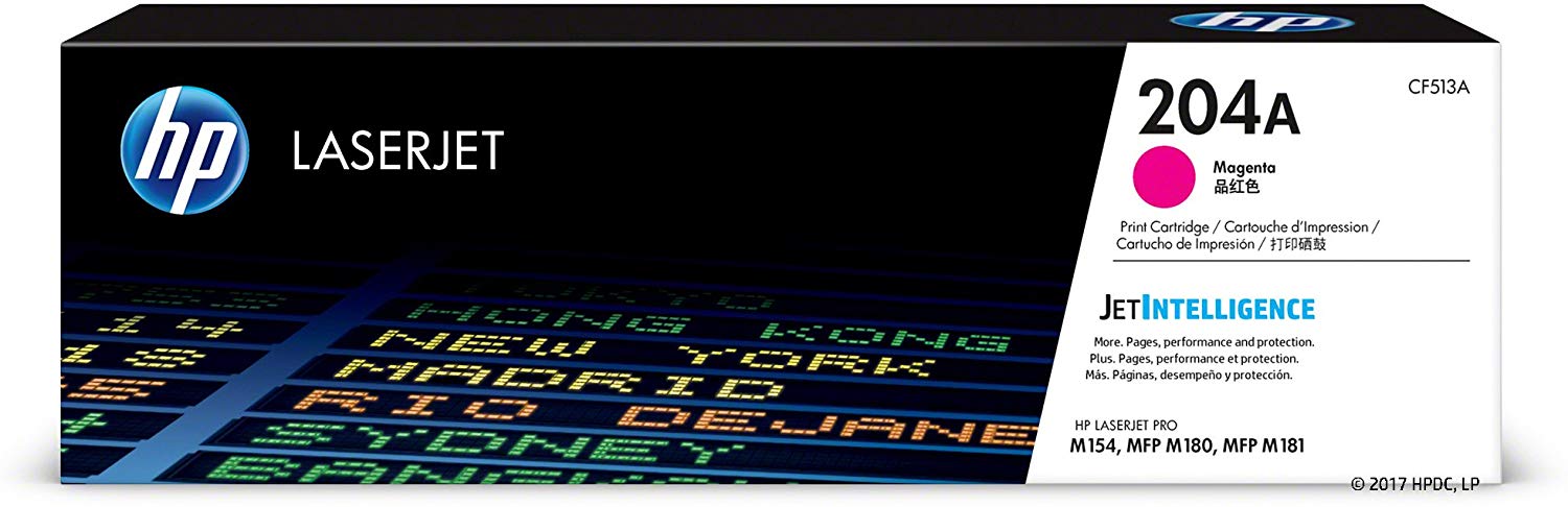 HP 204A | CF513A | Toner Cartridge | Magenta