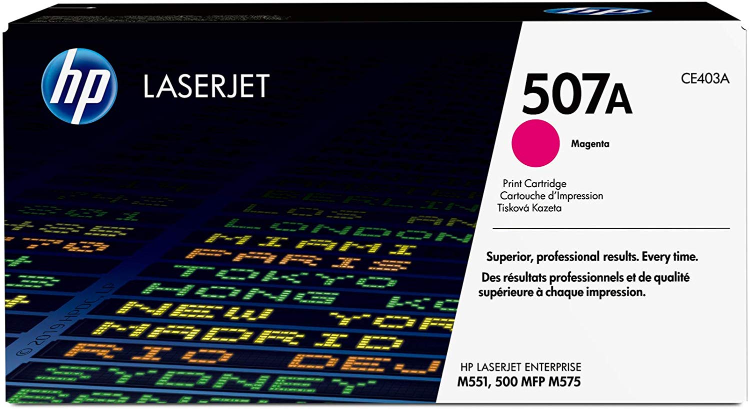 HP 507A | CE403A | Toner Cartridge | Magenta