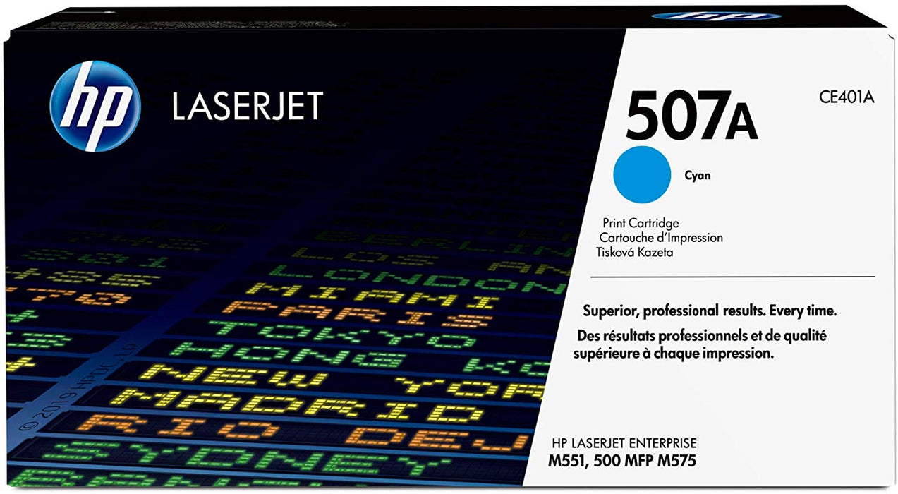 HP 507A | CE401A | Toner Cartridge | Cyan