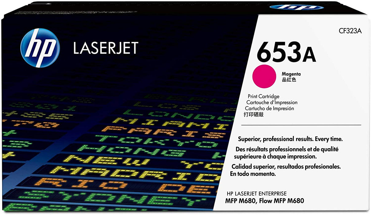 HP 653A | CF323A | Toner Cartridge | Magenta